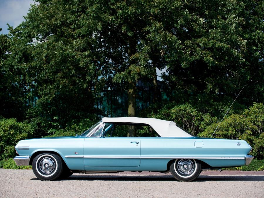  Chevrolet Impala SS Convertible 1963 года  (фото 7 из 28)